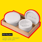 MEEDEN 2 Pack Porcelain Palette Cup, Ceramic Palette - Image 2