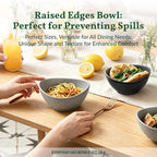 Wheat Straw Bowls 26 OZ Serving Bowls Oval Serving Dishes - Image 7