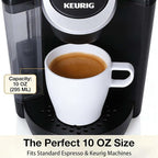 6-Pack 10oz Unbreakable Coffee Mugs, Microwave Safe Premium Drinkware, - Image 7
