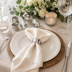 Durable Metal Iron Napkin Rings - Image 2