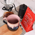 Bosmarlin Large Ceramic Coffee Mug, Big Tea Cup - Image 6