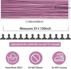 12 Pack 10Ft Cheesecloth Table Runner 35x120 Inch Boho Gauze Table Runner - Image 2