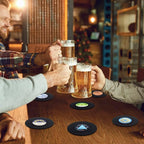 Retro Vinyl Record Coasters - Image 3