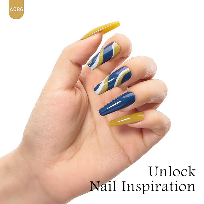 MAYCHAO 15ML Gel Nail Polish 1Pc Fall Fragrance Gel Polish Soak Off UV LED Nail Polish Nail Art Starter Manicure Salon DIY at Home, 0.5 OZ