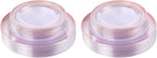 60 Pcs Rose Gold Plastic Plates, Disposable Party Set Include: 60 Clear Plastic by I00000