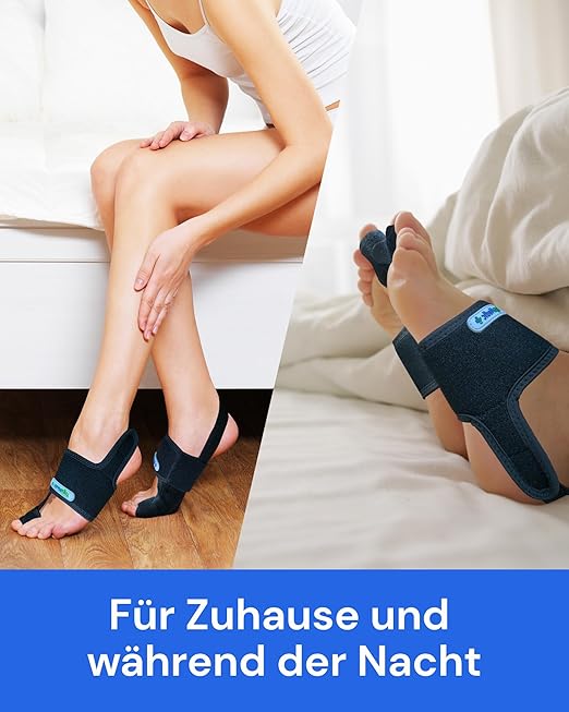 YOGAMEDIC Bunion Corrector for Women - 2 Splints & 2 Silicone Spacers - Adjustable Day & Night Wear - Toe Separators for Men for Bunion Relief