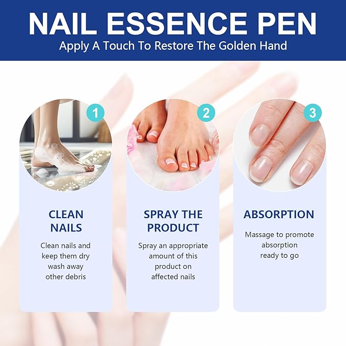 Nails Spray Fast-Drying Nail Care Moisturizer with No Odor Formula for Men & Women, Safe Mild Ingredients, 30ml/1fl oz