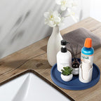Silicone Bathroom Tray Coffee Table Decor Perfume Organizer, Waterproof - Image 2