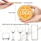 Custom Leather Coasters with Logo - Image 8