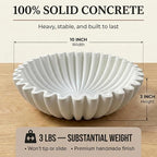 OAKOA White Decorative Bowl - Image 4