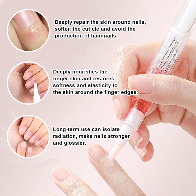 15 PCS Cuticle Oil Pen,Nail Oil Cuticle Pens for Nails Moist and Treatment,15 Fruit Plant Fragrance Cuticle Repair Oil Pen for Nail Care,Nail Cuticle Oil Pen Nourishment Polish with Vitamins