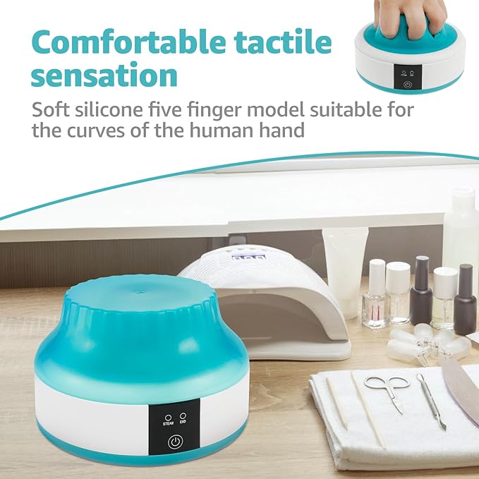 Electric Nail Soaking Bowl, Gel Nail Polish Remover, Soak Off Gel Polish Dip Powder Remover Tools, Acrylic Nail Remover Manicure Bowl for Nail Polish Or Gel Nail Polish