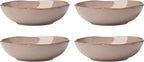 Oneida Dinnerware Set, Organic Shades Clay Pasta Bowls, Service by Oneida