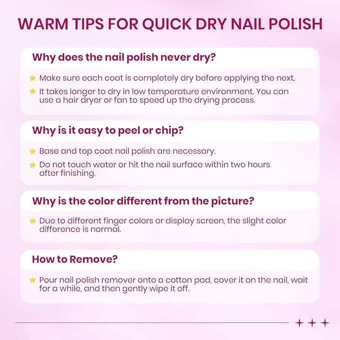 Pastel Nail Polish Set Non Gel, Quick Dry Macaron Nail Polish Spring Summer Color Air Fast Drying Fingernail Lacquer Manicure DIY Salon Gift(Pink Red Yellow Purple Blue Green Colors)