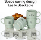Signature Housewares Stackable Coffee Mug Tower Set - Image 4