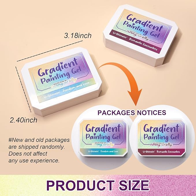 Gradient Painting Gel, 9 Bright Colors Ombre Gel Nail Polish Light Pink Blue Summer Kit Sponging for Pigment Pat Kit Aura Nails French Manicure Soak Off UV Bloom Summer Set