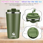 17oz Insulated Travel Coffee Mug - Image 2