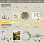 Artliving 2 Pack Display Stand Easel Iron Bowl Stands - Image 9