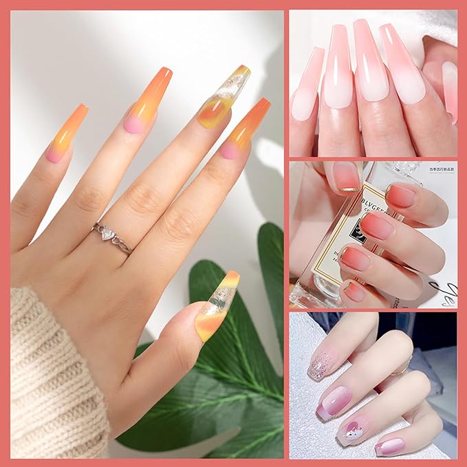 16 Color Nail Pigment Powder Set Create Stunning Ombre Nail Art with Glittery Shades Perfect DIY Nail Accessories (A-16 colors)
