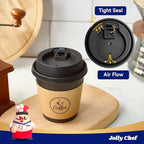 JOLLY CHEF 100 Count 10 oz Coffee Cups - Image 3