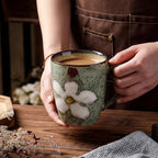 Maxdot 12oz Ceramic Coffee Mugs, Glazing Process Coffee Cup - Image 4