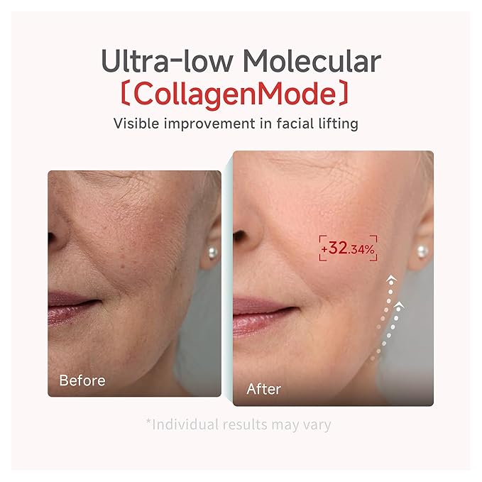Overnight Collagen Lifting Gel Mask 5 pcs, Korean Face Lifting Deep Hydrogel Mask for Glass Skin, Anti-Aging with PDRN, Hyaluronic Acid for Elasticity, Firmness