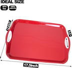 KAQAHIDO Large Melamine Serving Trays - Image 2