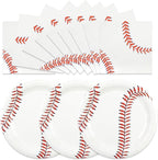 50pcs Baseball Plates and Napkins Party Supplies, 7Inch | Baseball Themed by Unknown