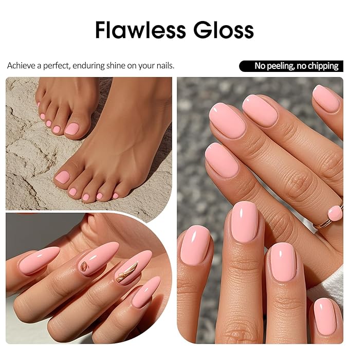 VENALISA Nude Pink Gel Nail Polish 1 Pcs 10ML Soak Off UV Gel Salon Manicure DIY at Home Nail Art For Girls Women