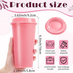 FillTouch 12 Pcs 16 oz Reusable Coffee Cups - Image 2