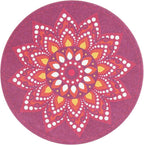 Restaurantware Round Paper Floral Coaster, 48 Pack - Image 16