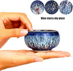 Tenmokus Tea Cup, 4.4 oz Chinese Small Ceramic Cup - Image 5