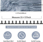 12 Pack 13Ft Cheesecloth Boho Gauze Table Runner - Image 2