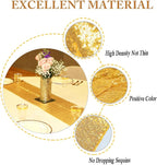 ShinyBeauty Gold Table Runner 90 Inches Long Sequin Table Runner - Image 4