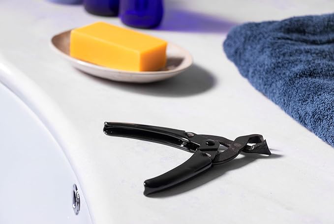 Asayu Japan Nail Clippers for Thick Nails – Ergonomic Japanese Nail Trimmer with Lever-Action | High-Carbon Steel (S58C) | Precision for Ingrown Nails & Seniors | Includes Nail File | Made in Japan