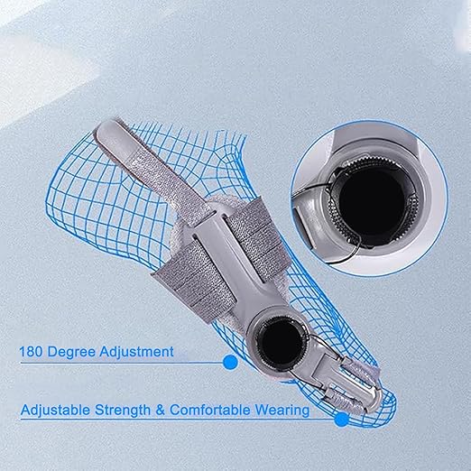 Upgraded Bunion Corrector for Women & Men, Orthopedic Bunions Correction with Non Slip Big Toe Separators, Adjustable Bunion Splint Suitable for Left/Right Foot Bunion Relief