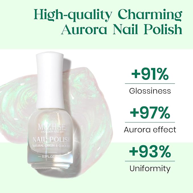 MIZHSE Cat Eye Gel Nail Polish