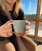 Mora Ceramic Large Latte Mug Set of 4, 16oz - Image 6