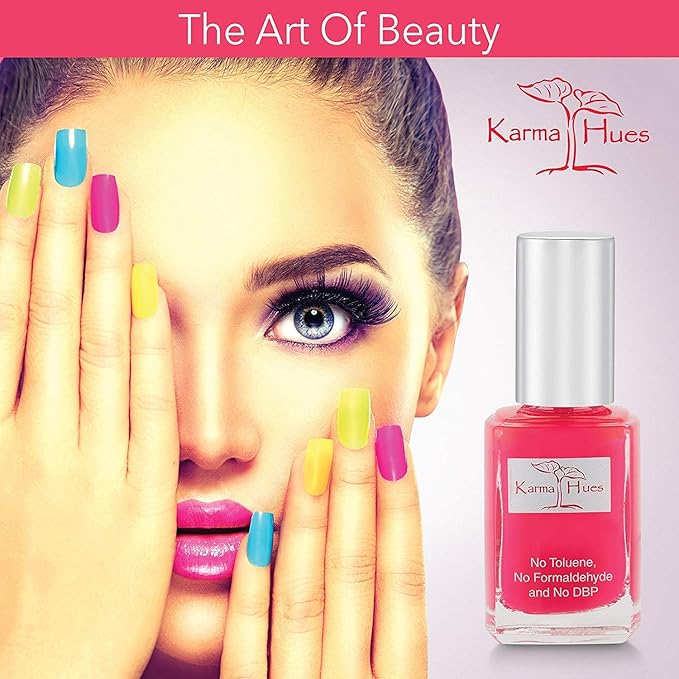 Karma Naturals Nail Polish – Non-Toxic, Vegan & Cruelty-Free (Mary Oh!, 0.43 fl oz)