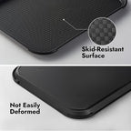 12 Pack Black Plastic Serving Trays, 12x16 Inch Cafeteria Tray | Black Plastic - Image 3
