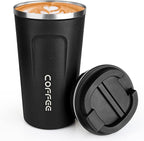 MOMSIV 17oz Travel Coffee Mug, Insulated Coffee Cup by MOMSIV