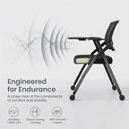 100 Pack Folding Office Chair - Image 8