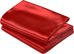 SiinvdaBZX 12 Pcs Red Satin Table Runner 12 x 108 inches Long | Bright Smooth - Image 7