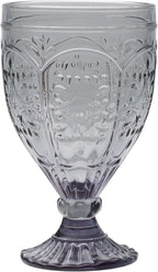 Fitz and Floyd Trestle Glassware Ornate Goblets - Image 2