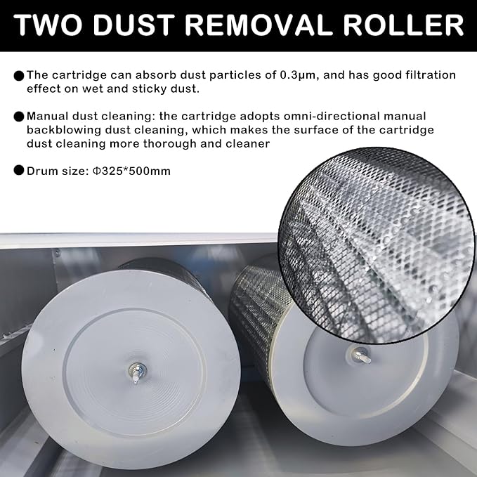 Metal Working Downdraft Table Dust Collector Vacuum Welding Multi-stage Purification Dust Collector for Grinding Polishing Dusting Welding 31.5''*47.2'' 220V