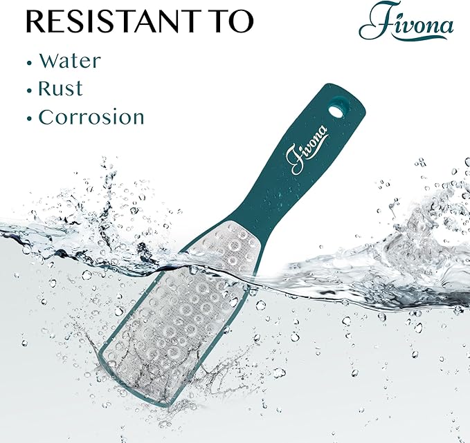 Fivona Professional Foot File - Callus Remover for Feet, Double Sided Foot Rasp for Dry Heels, Foot Scrubber Dead Skin Remover, Corn Removal for Feet
