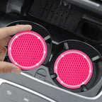 Car Coasters, 4 Pack Universal Vehicle Bling Car Coaster, Rhinestone Coaster - Image 2