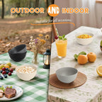 Premium Wheat Straw Bowls 8 PCS Unbreakable Bowl - Image 7