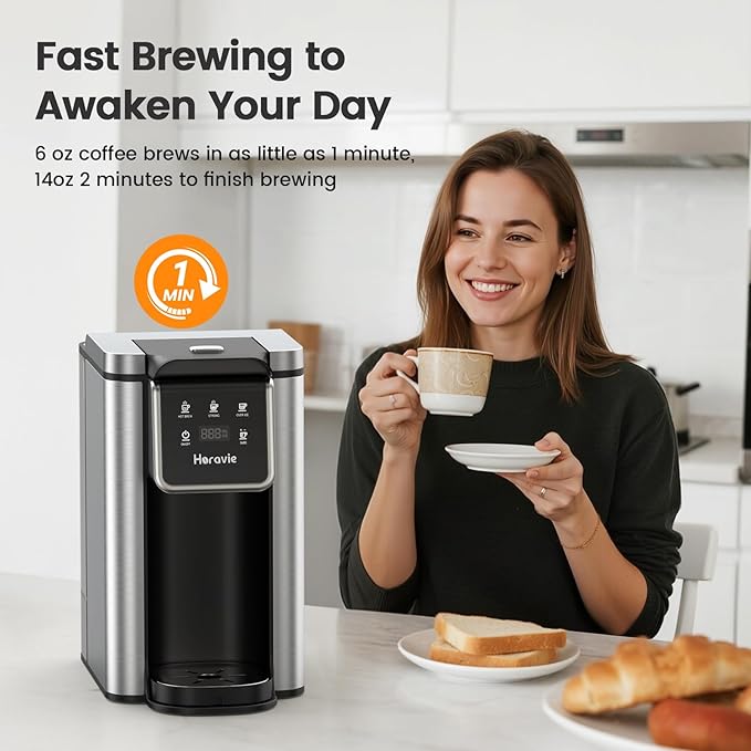 Horavie Single Serve Coffee Maker - Image 4