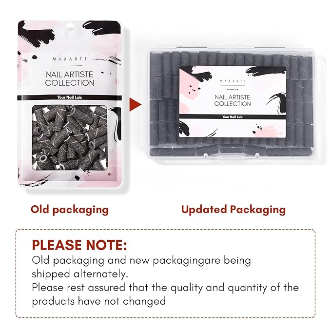 Makartt Sanding Bands for Nail Drill:100 Pcs Small Nail Sanding Files with 2025 Upgrade Design 3.1mm Mandrel Bits,180 Medium Grits (Black, Upgrade #240 Sanding Bands)